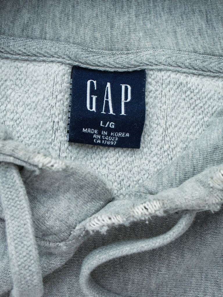 2000s GapVintage Mens Logo Hoodie L