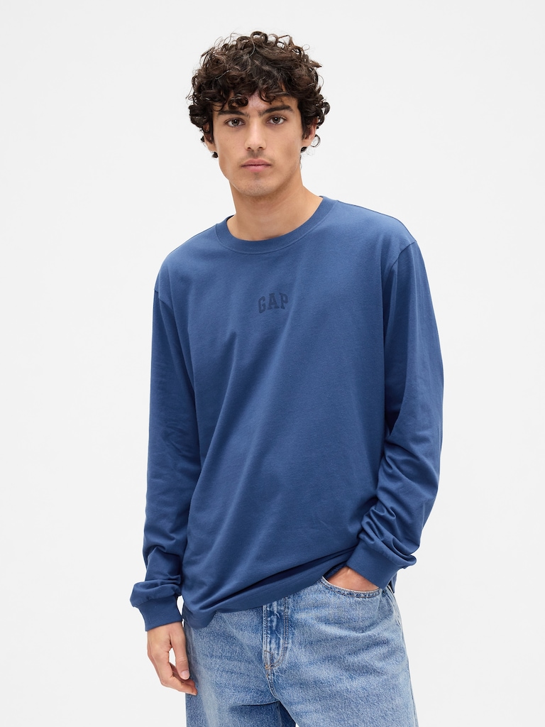 Everyday Soft Relaxed Gap Mini-Logo T-Shirt