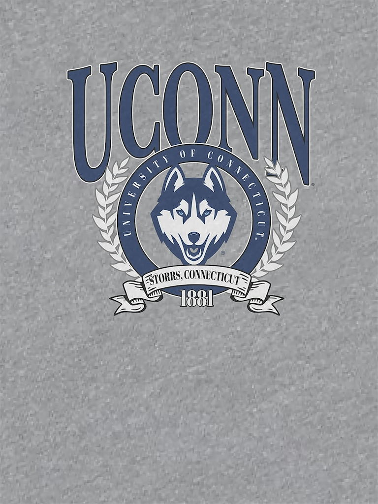 UConn Laurel Crest Crop T-Shirt