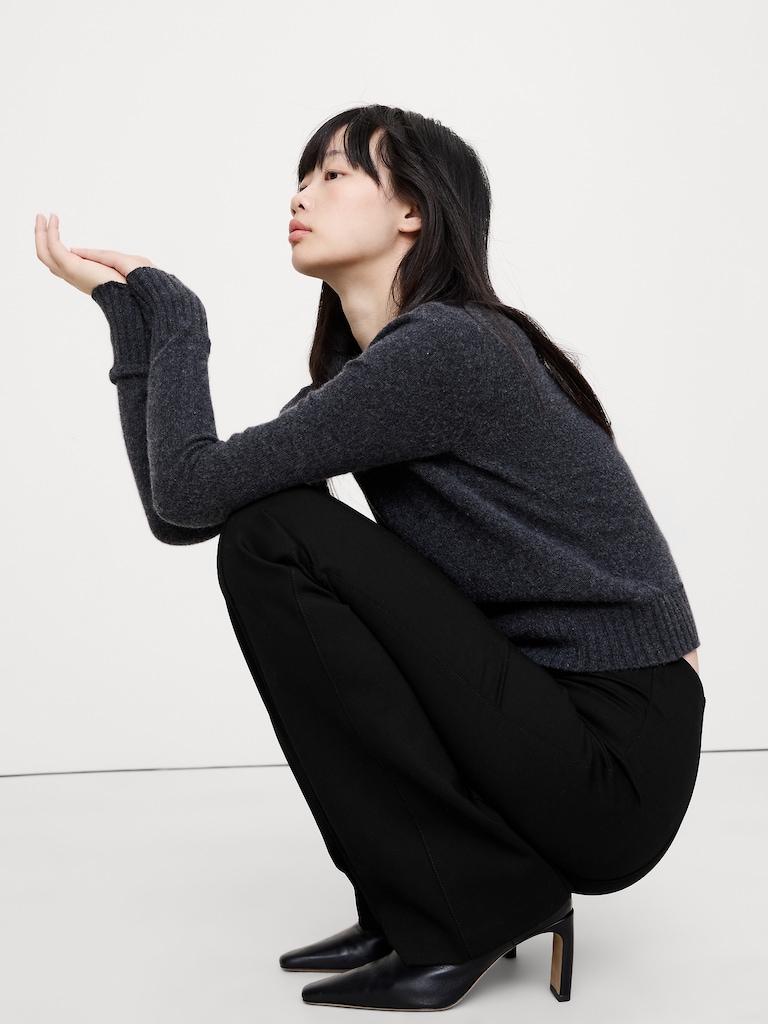 Skinny-Bootcut Everywhere Ponte Pull-On Pant