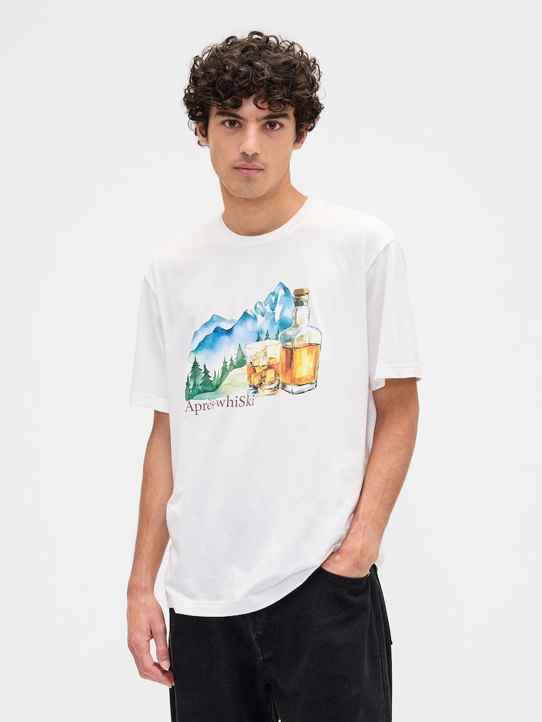 Everyday Soft Relaxed Graphic T-Shirt