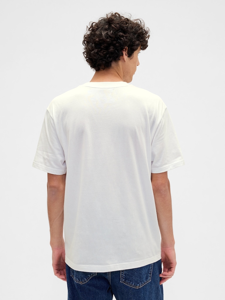 Relaxed Gap Graphic T-Shirt