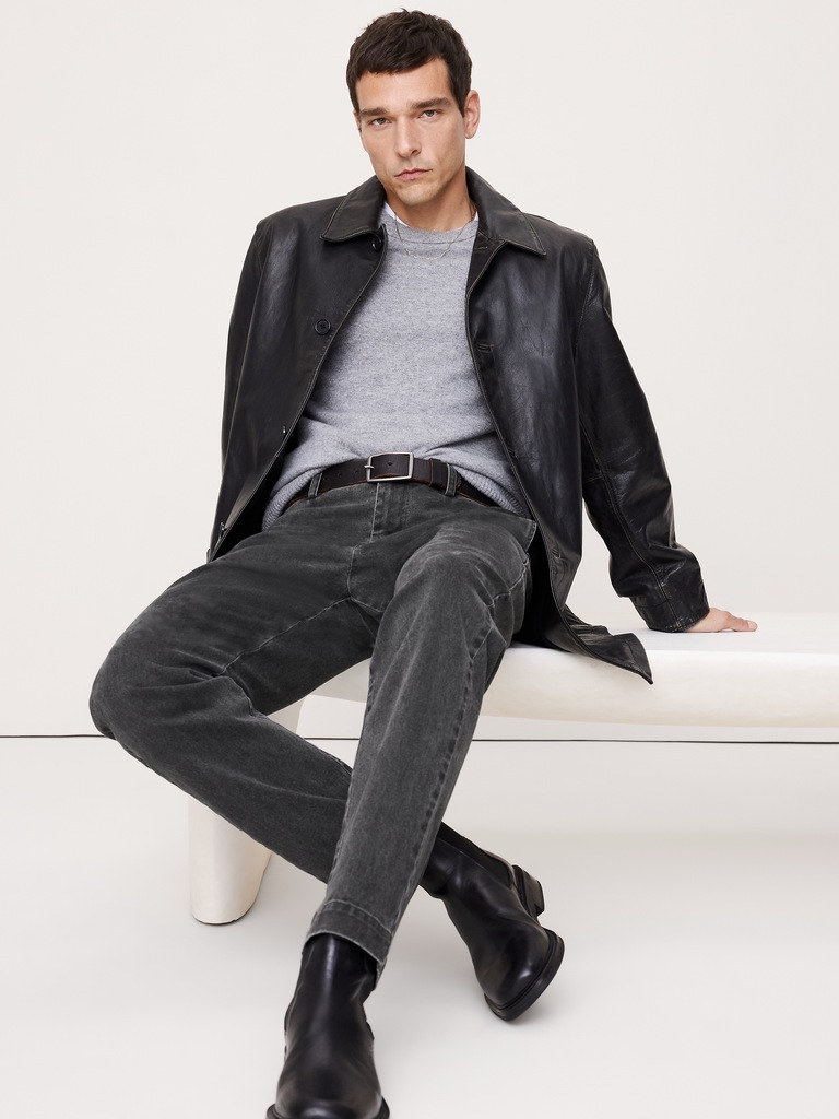 Straight Brushed Italian Chino