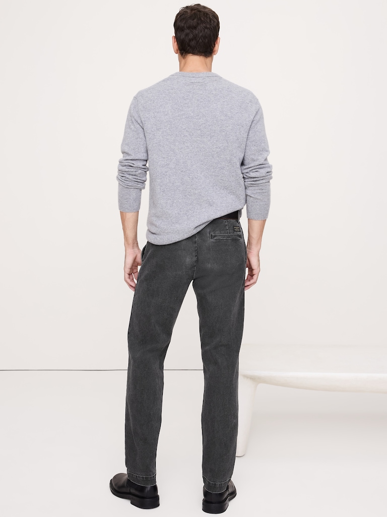 Straight Brushed Italian Chino