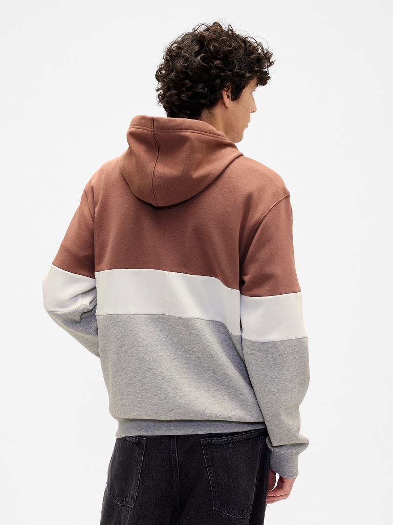 Relaxed Gap Logo Colorblock Hoodie