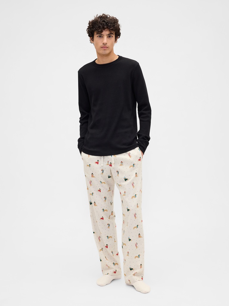 Relaxed Flannel PJ Pants