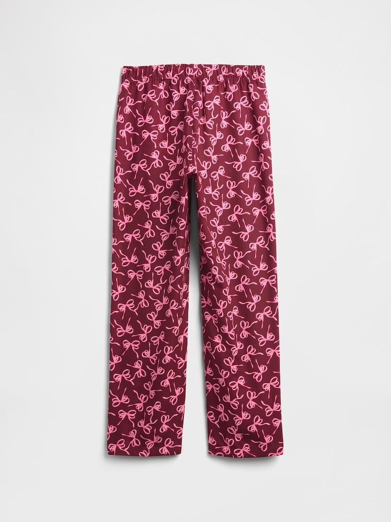 Kids 100% Recycled Flannel PJ Pants