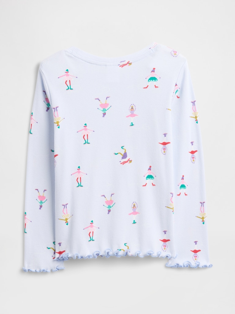 babyGap Ribbed Print T-Shirt