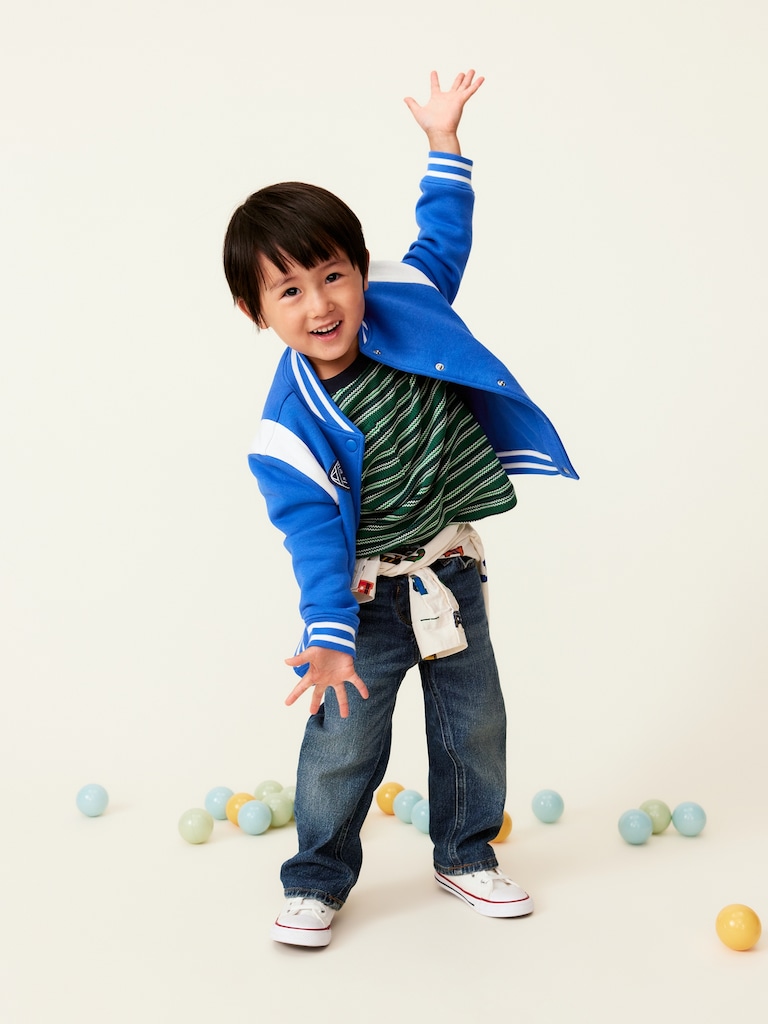 Fleece Bomber Jacket for Toddler Boys