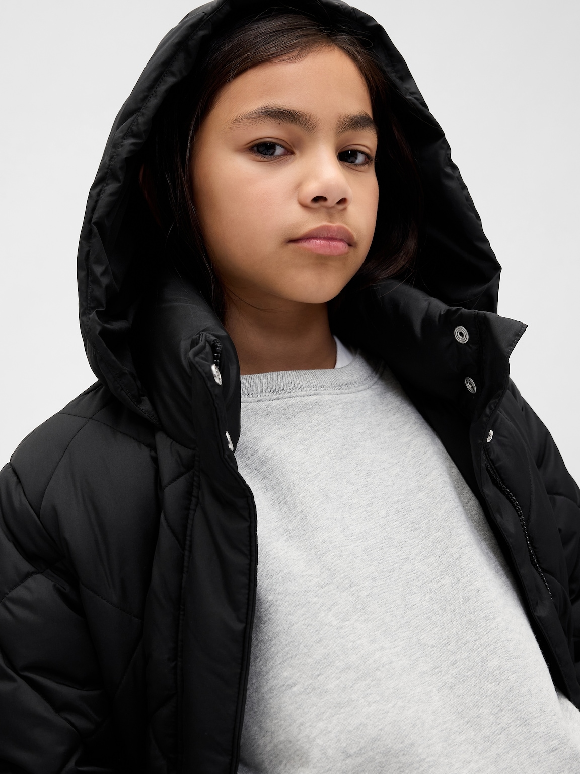 Kids Quilted Puffer Coat
