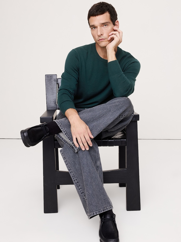 Merino Crew-Neck Sweater