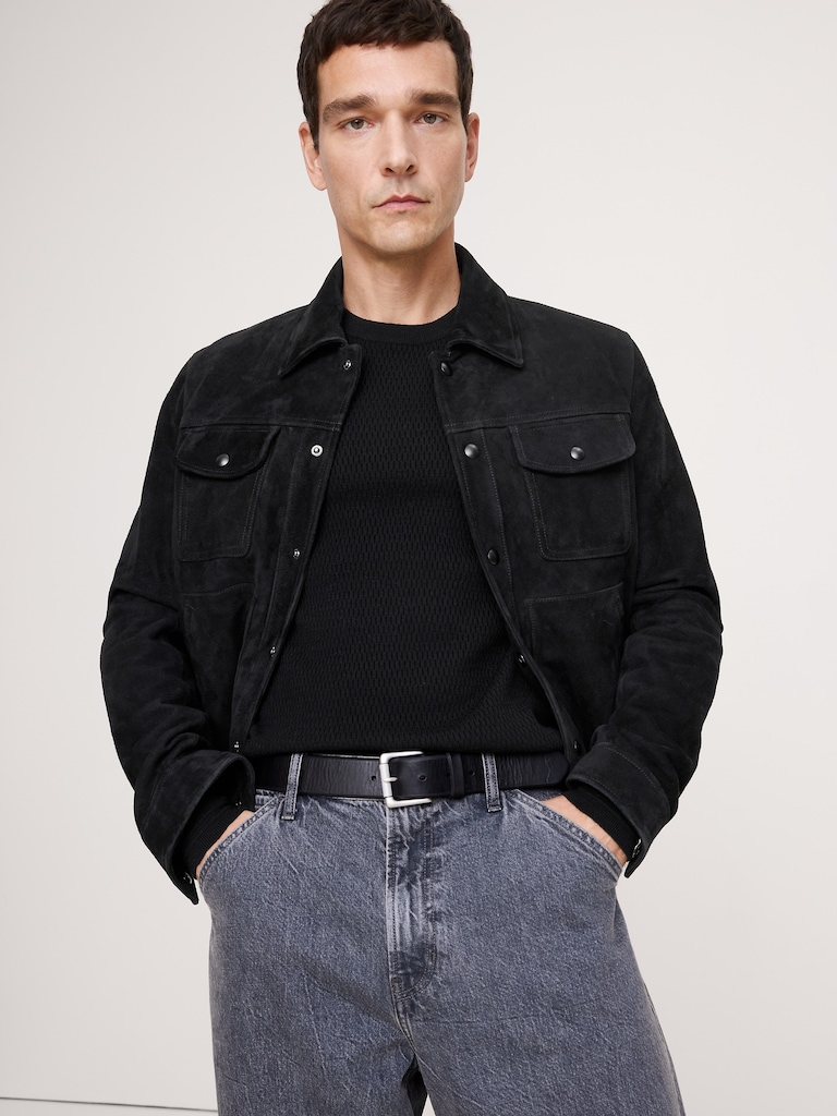 Tumbled Leather Belt