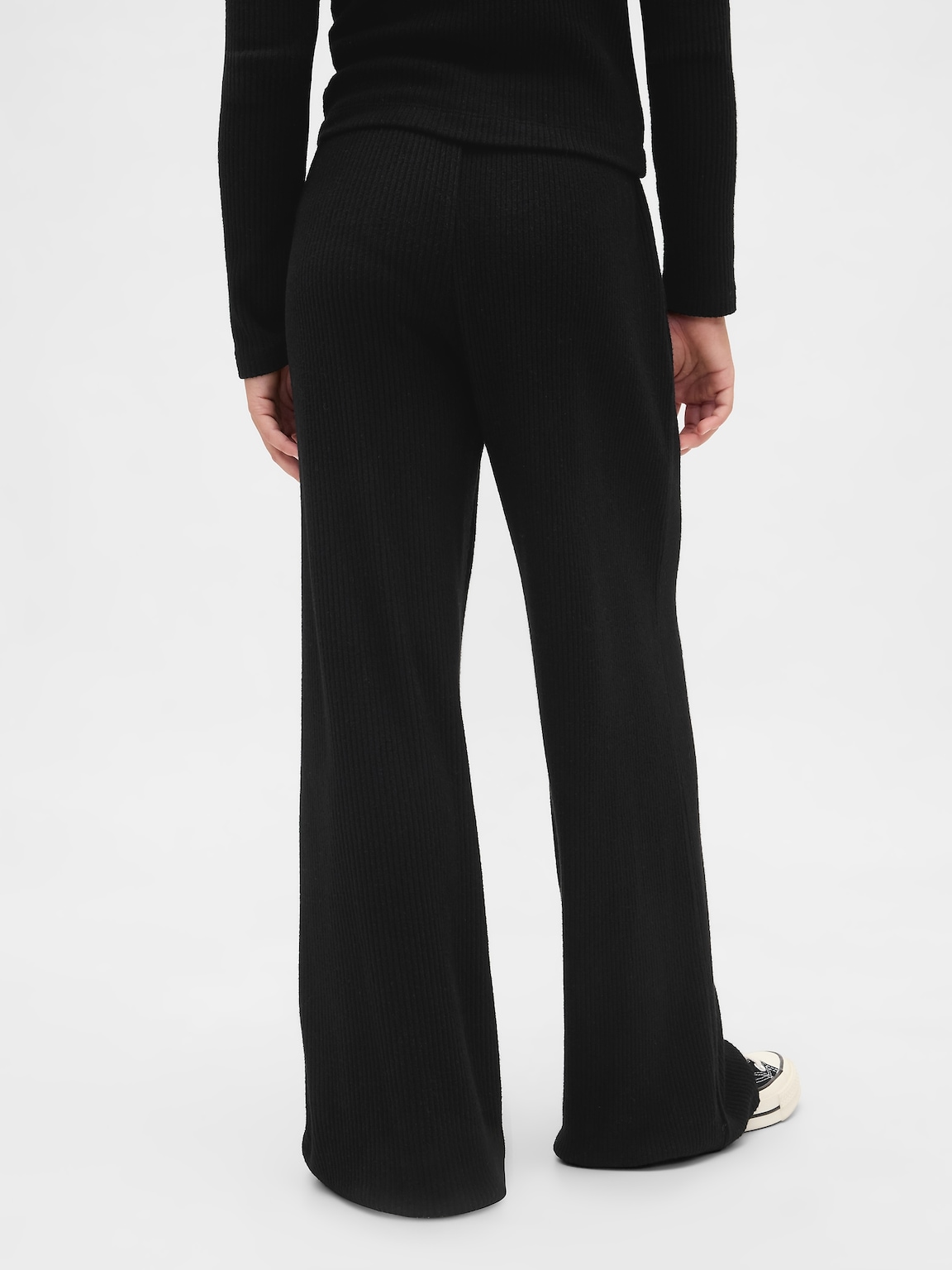 Kids Softspun Rib Wide-Leg Pants