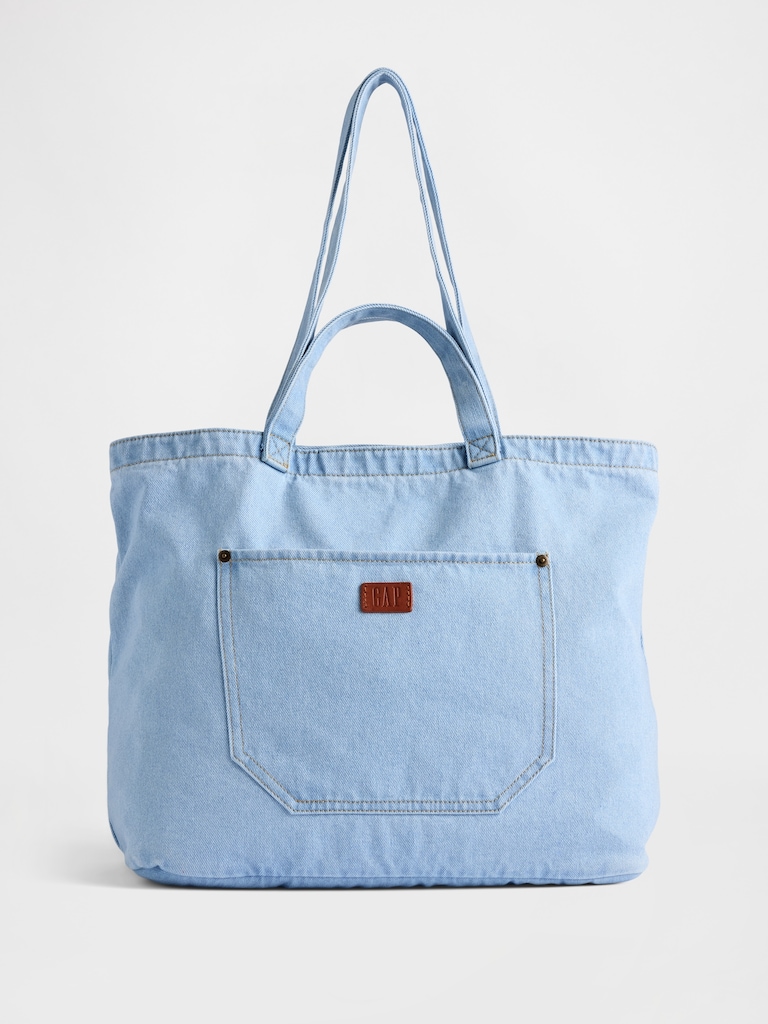 Denim Tote Bag