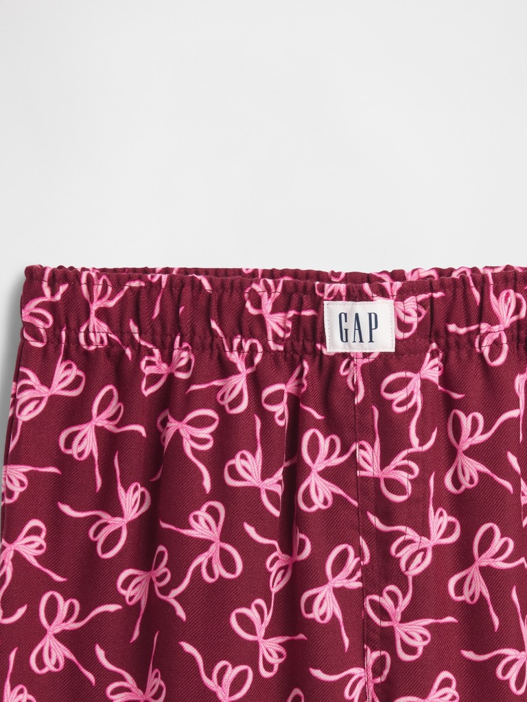 Kids 100% Recycled Flannel PJ Pants