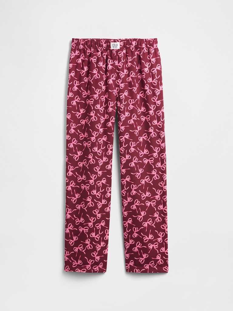 Kids 100% Recycled Flannel PJ Pants