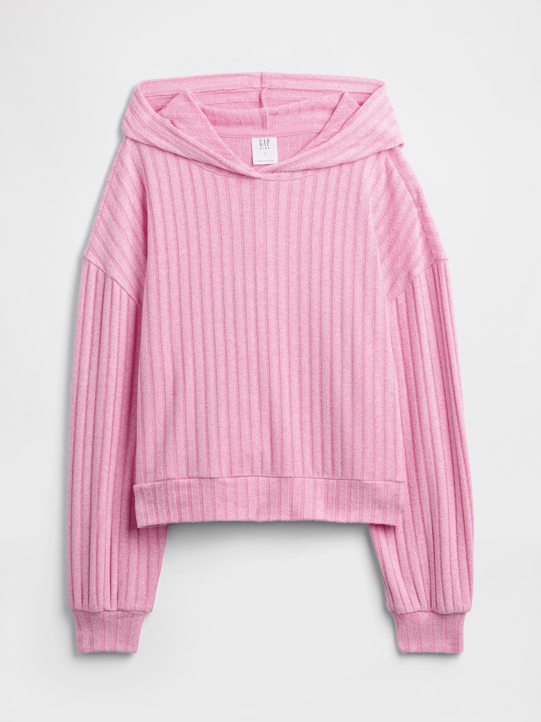 Kids Relaxed Cozy-Rib Hoodie