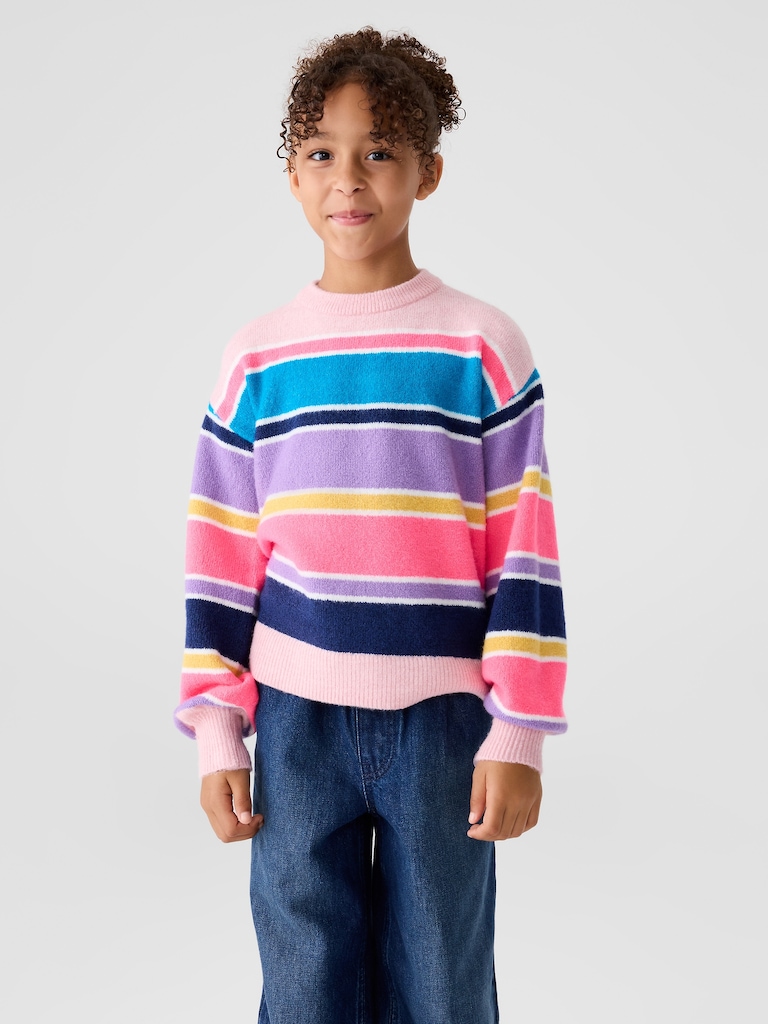 Kids Relaxed Intarsia Sweater