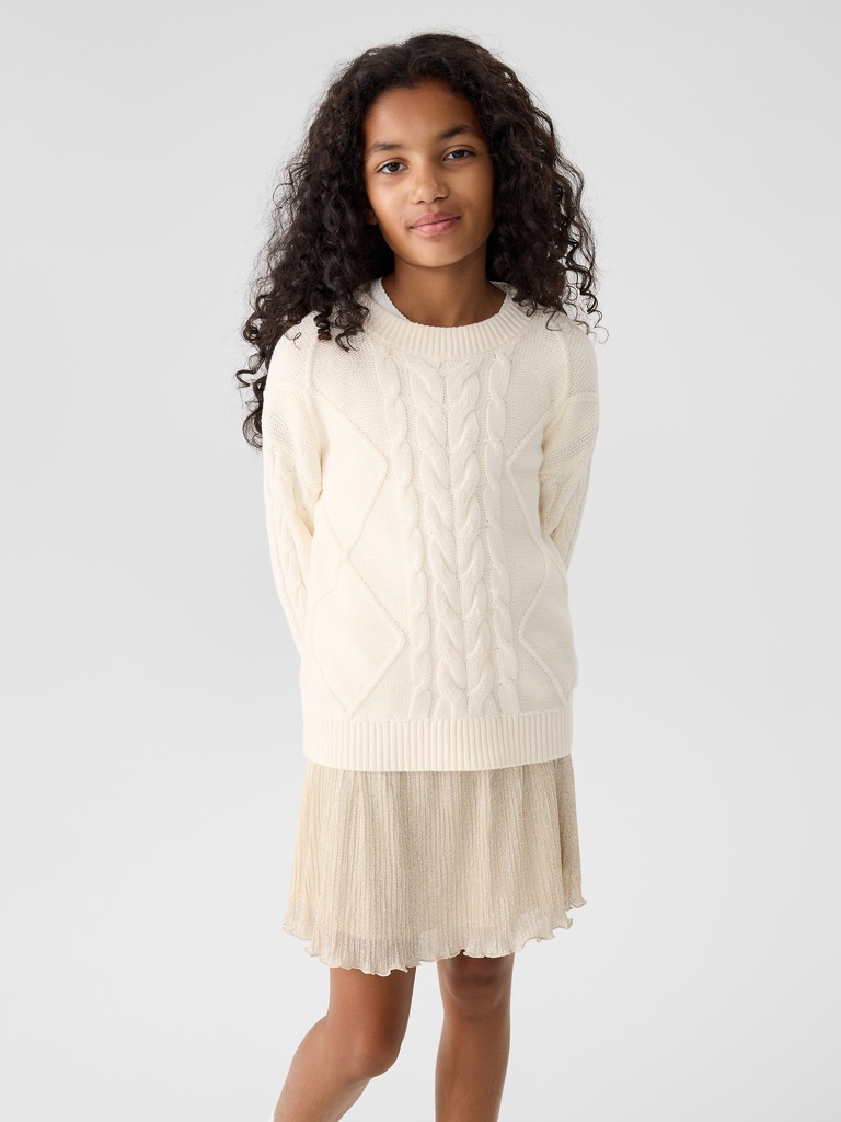 Kids Pull-On Shine Skirt