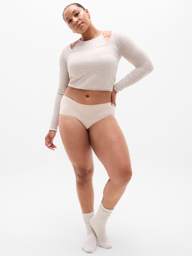 Sleek Form No Show Boyshort Underwear