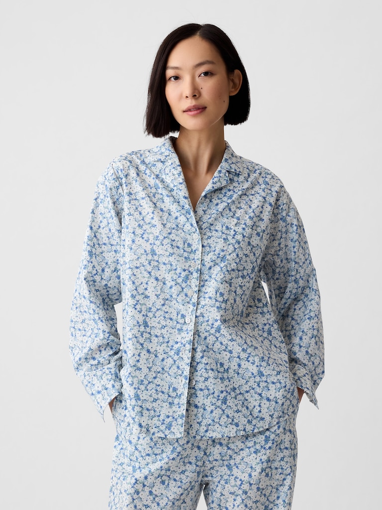 Poplin PJ Shirt