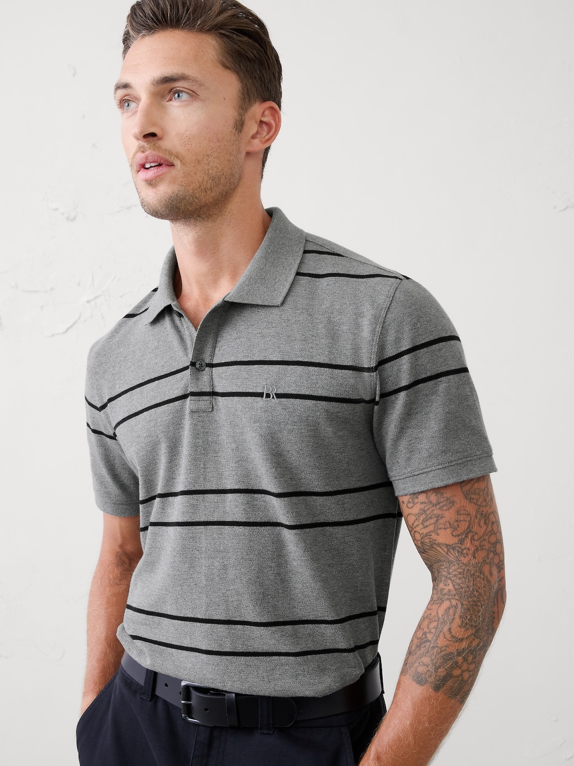 Slim-Fit Pique Polo