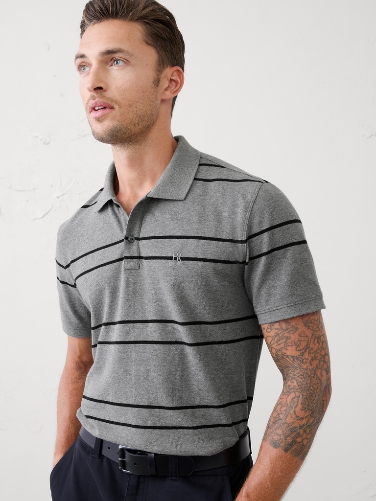 Slim-Fit Pique Polo