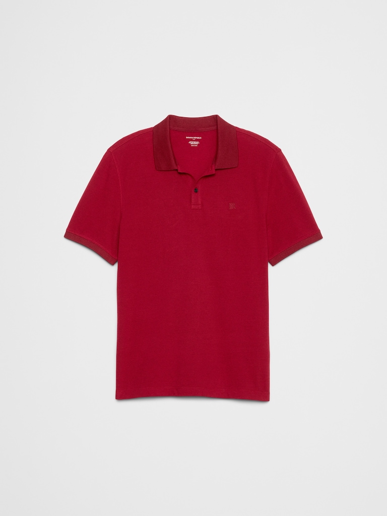 Slim-Fit Pique Polo