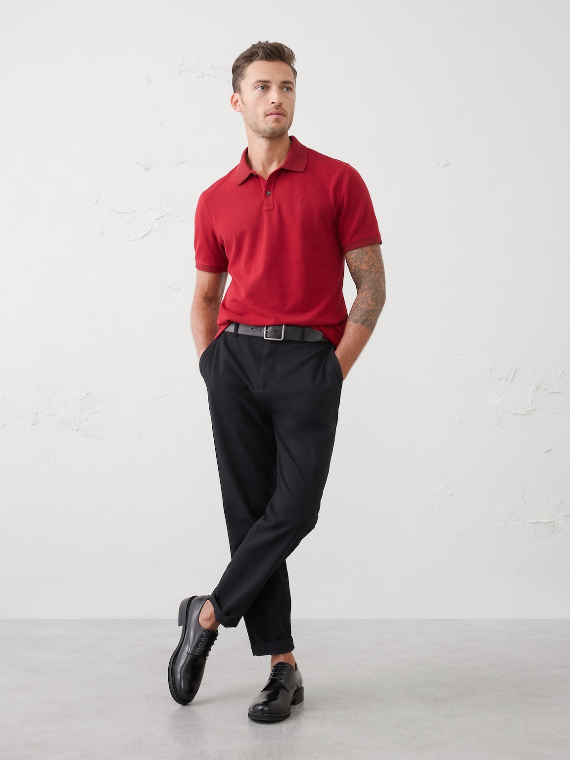 Slim-Fit Pique Polo