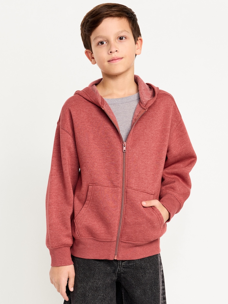 Oversized Zip Hoodie for Boys