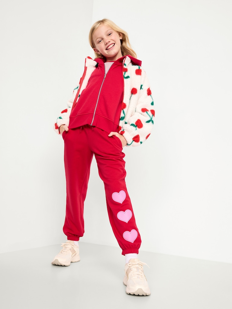 Favorite Fleece High-Waisted Jogger Sweatpants for Girls