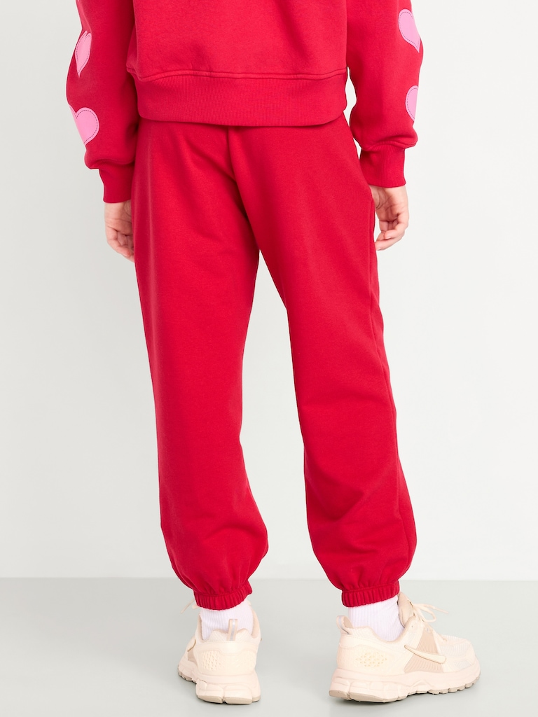 Favorite Fleece High-Waisted Jogger Sweatpants for Girls
