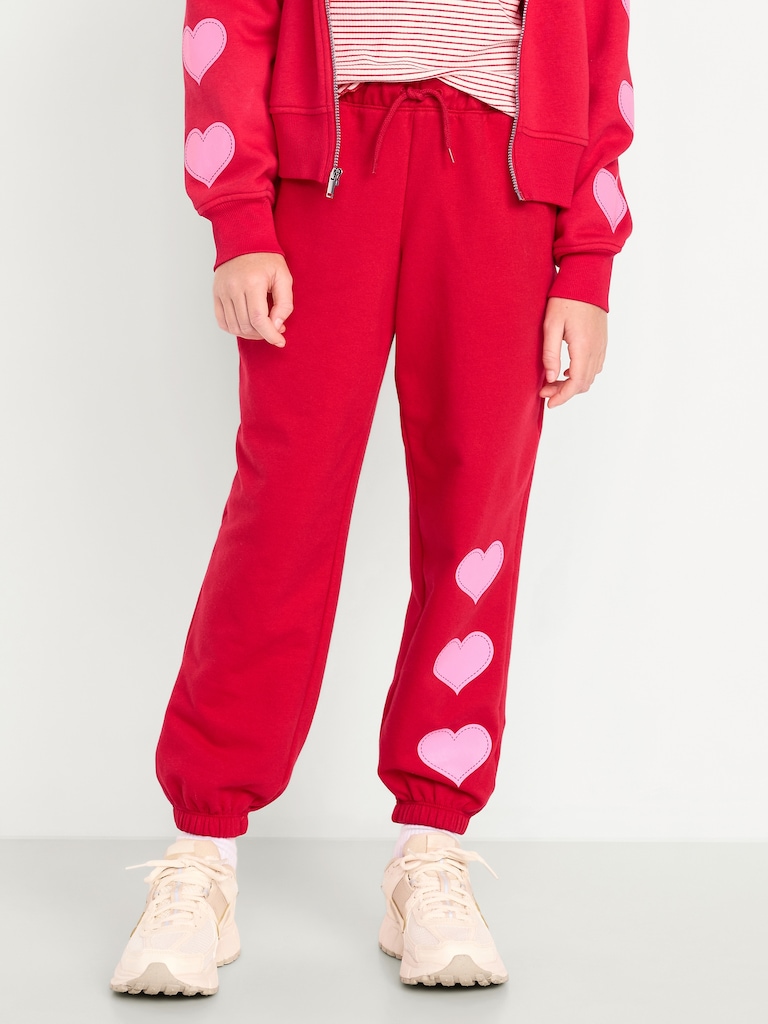 Favorite Fleece High-Waisted Jogger Sweatpants for Girls