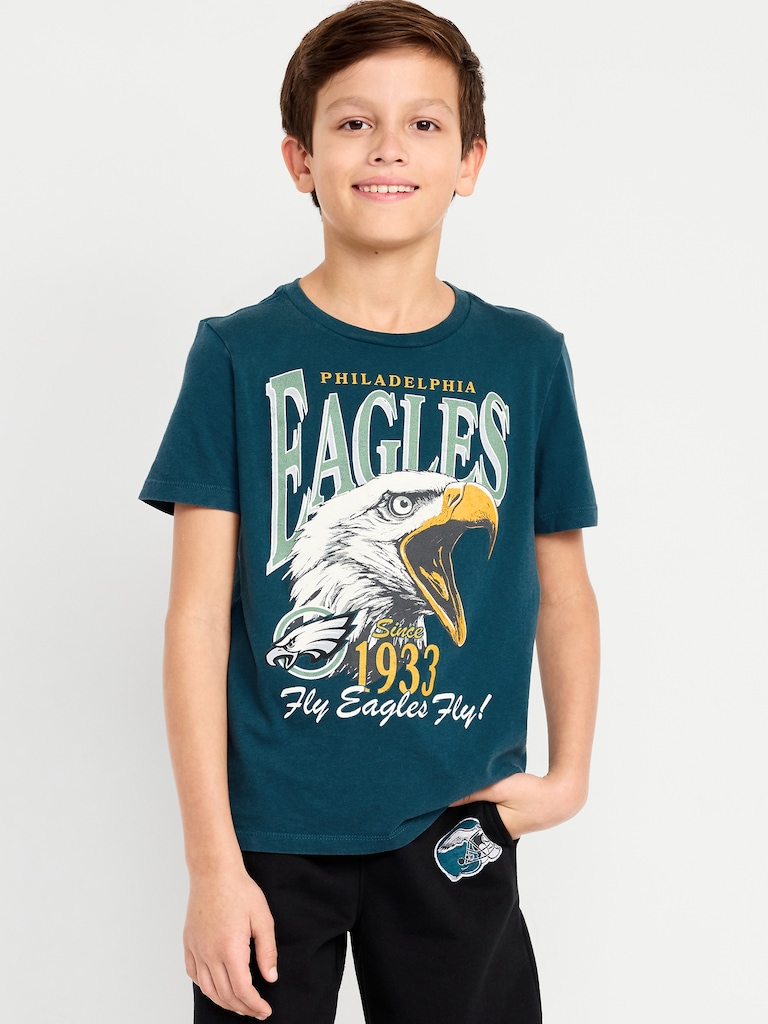 Philadelphia Eagles Gender-Neutral Graphic T-Shirt for Kids