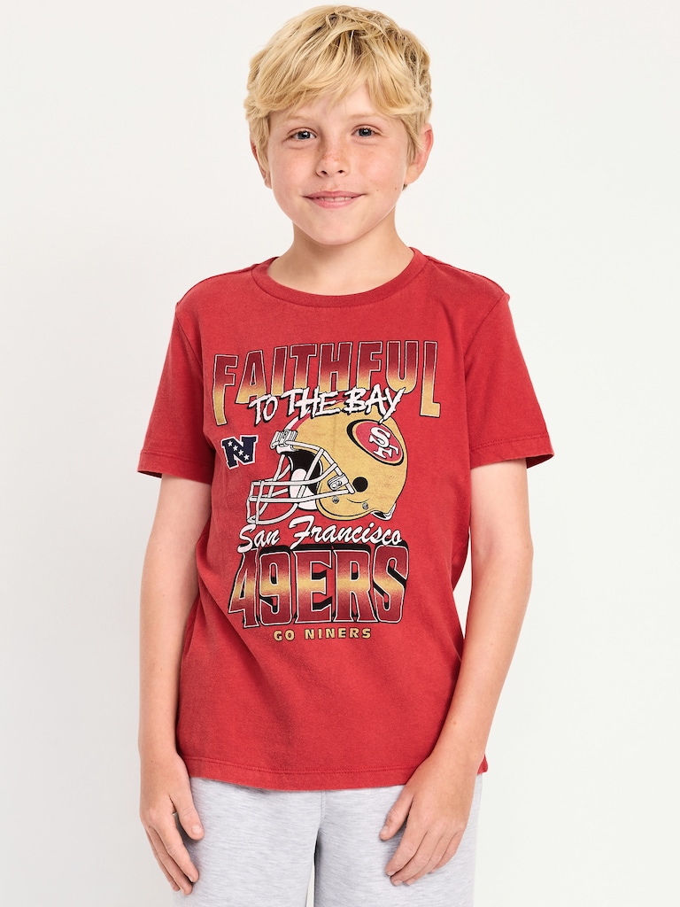 San Francisco 49ers Gender-Neutral Graphic T-Shirt for Kids