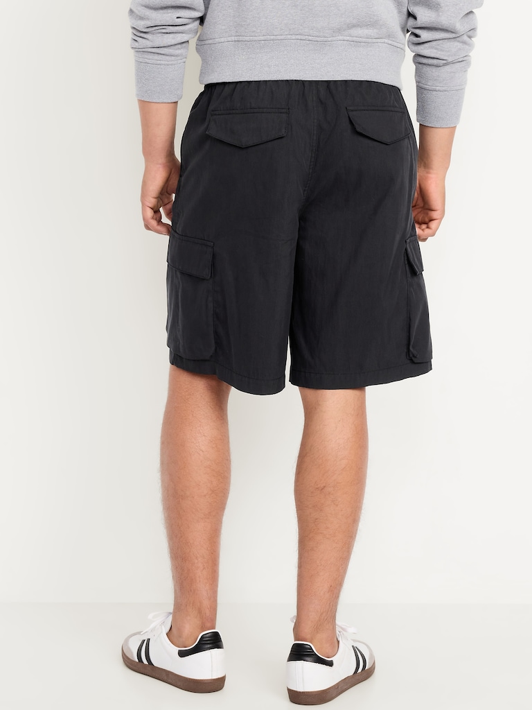 Baggy Cargo Shorts -- 9-inch inseam