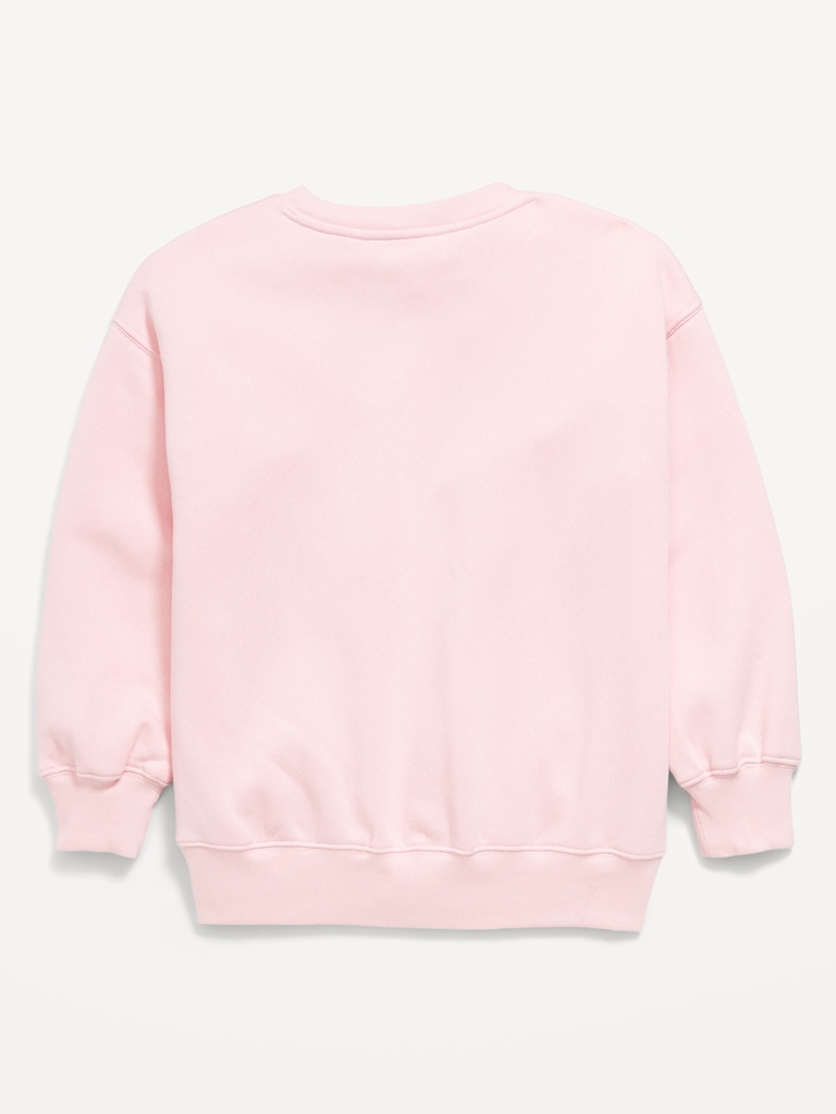 Disney© Oversized Logo-Graphic Tunic Sweatshirt for Girls