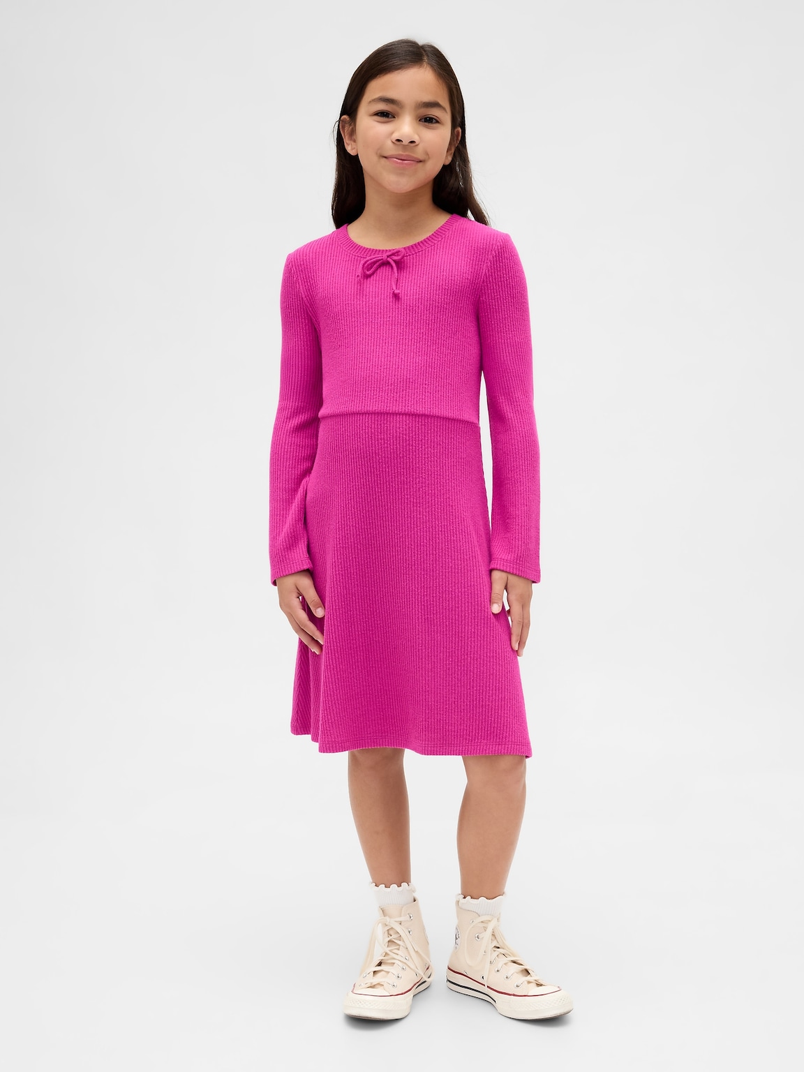 Kids Softspun Rib Dress