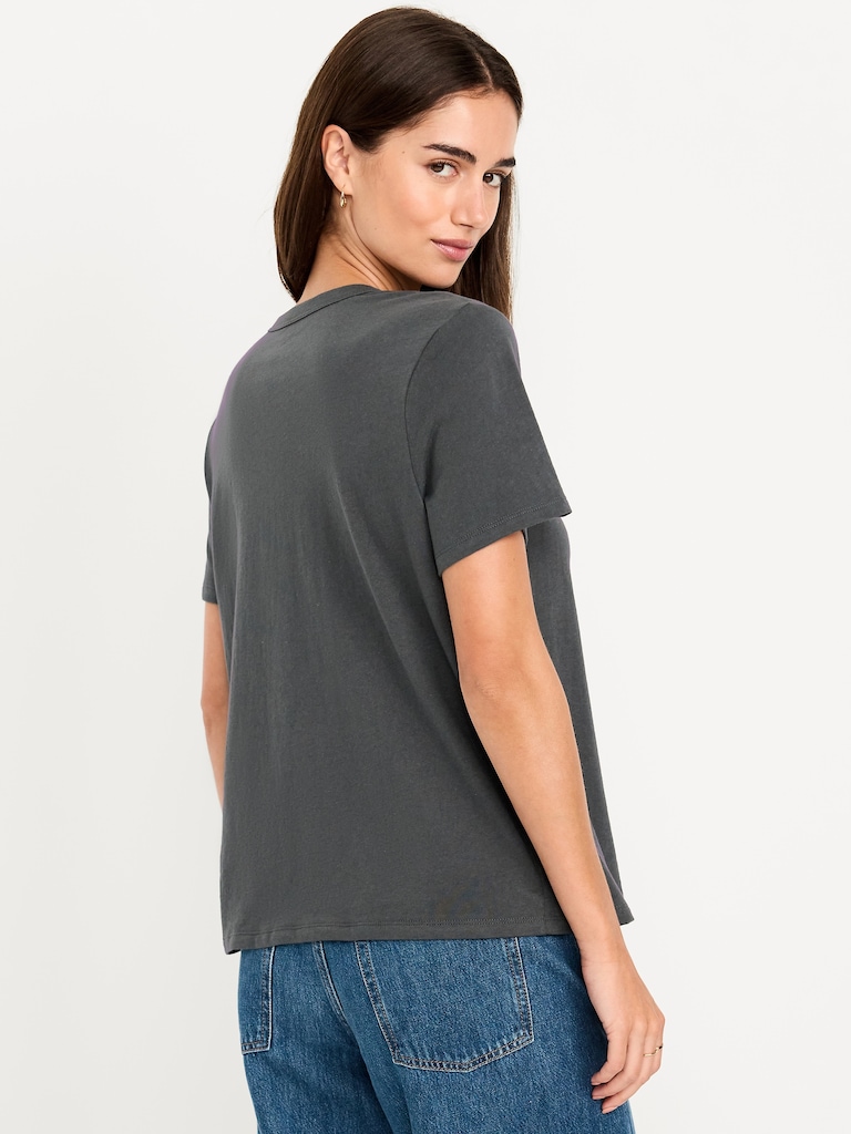 Crew-Neck Logo-Graphic T-Shirt