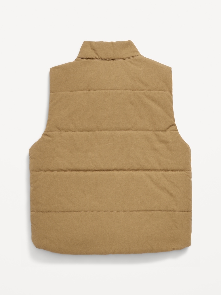Quilted Western Vest for Boys
