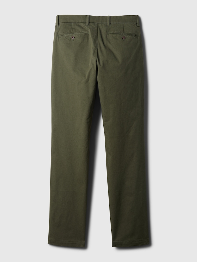 Modern Straight Khakis