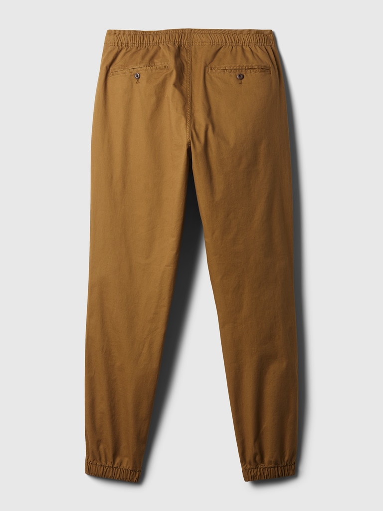 Canvas Slim Joggers