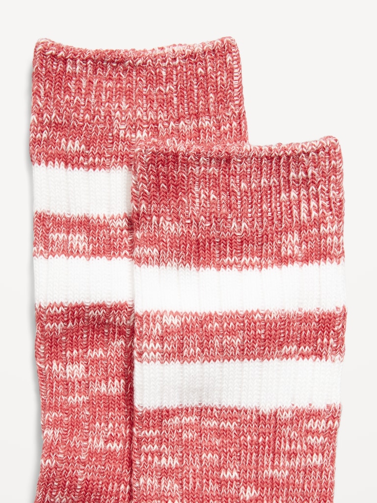 Marled Crew Socks for Women