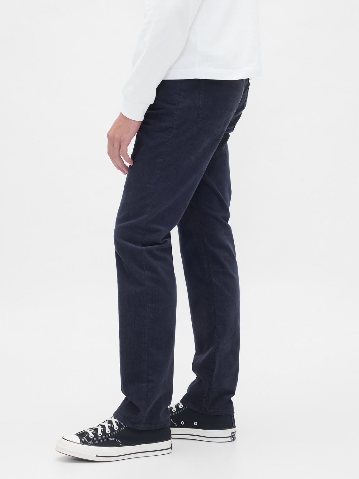 Corduroy Straight Pants