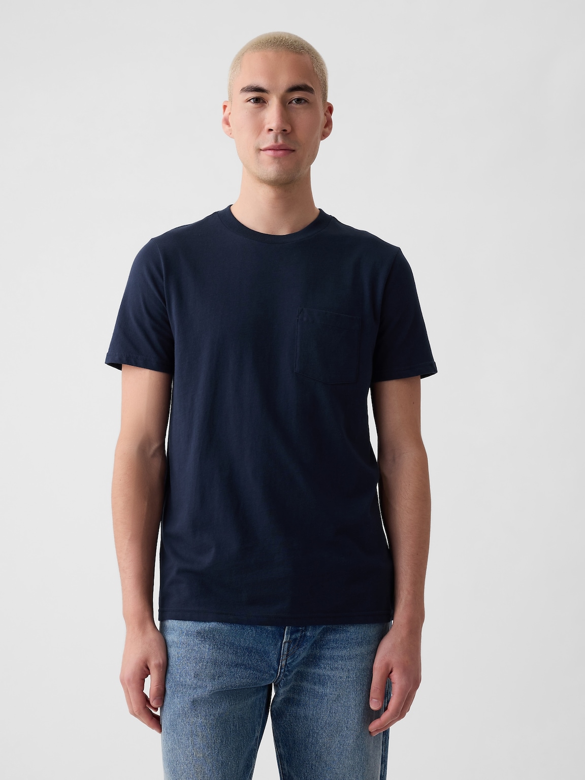 Adult Organic Cotton Pocket T-Shirt
