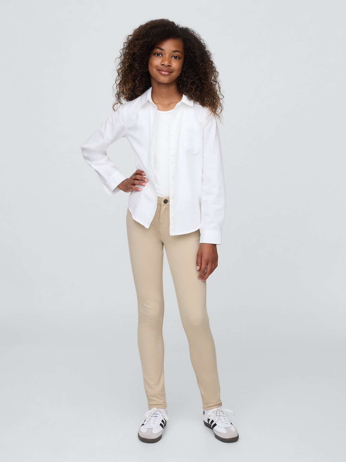 Kids Uniform Ponte Pants