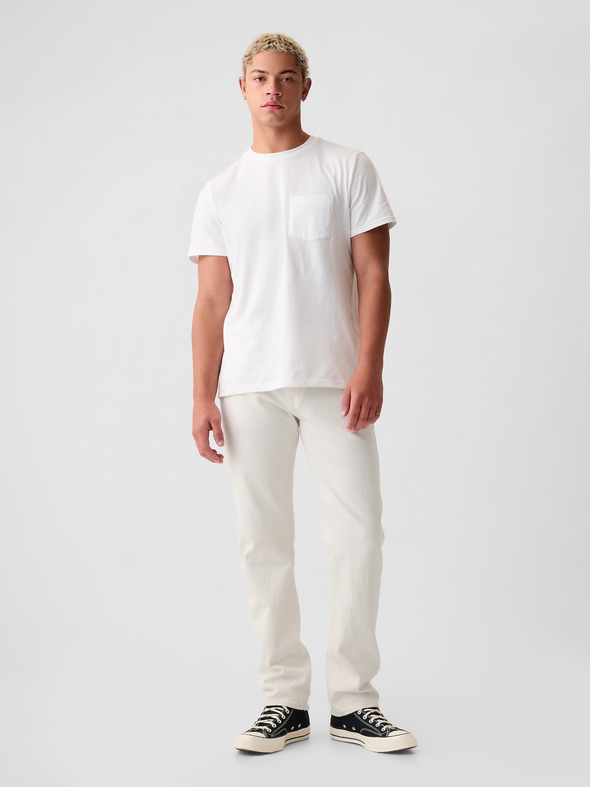 V-Neck Hardware One-Piece Swimsuit