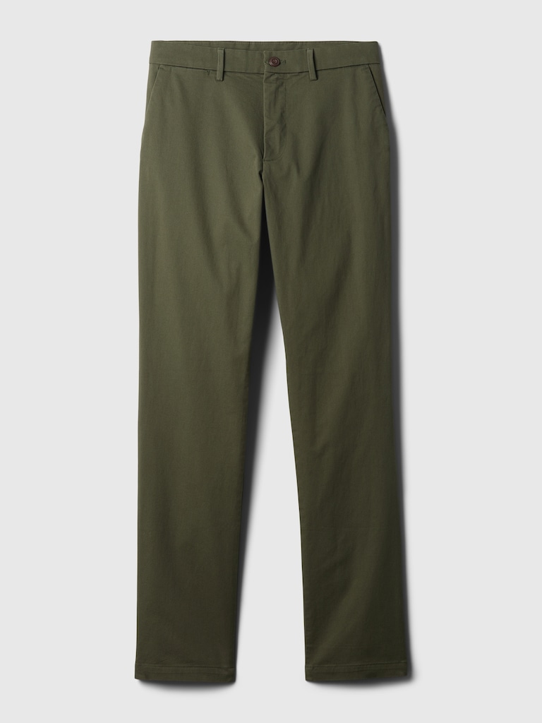 Modern Straight Khakis