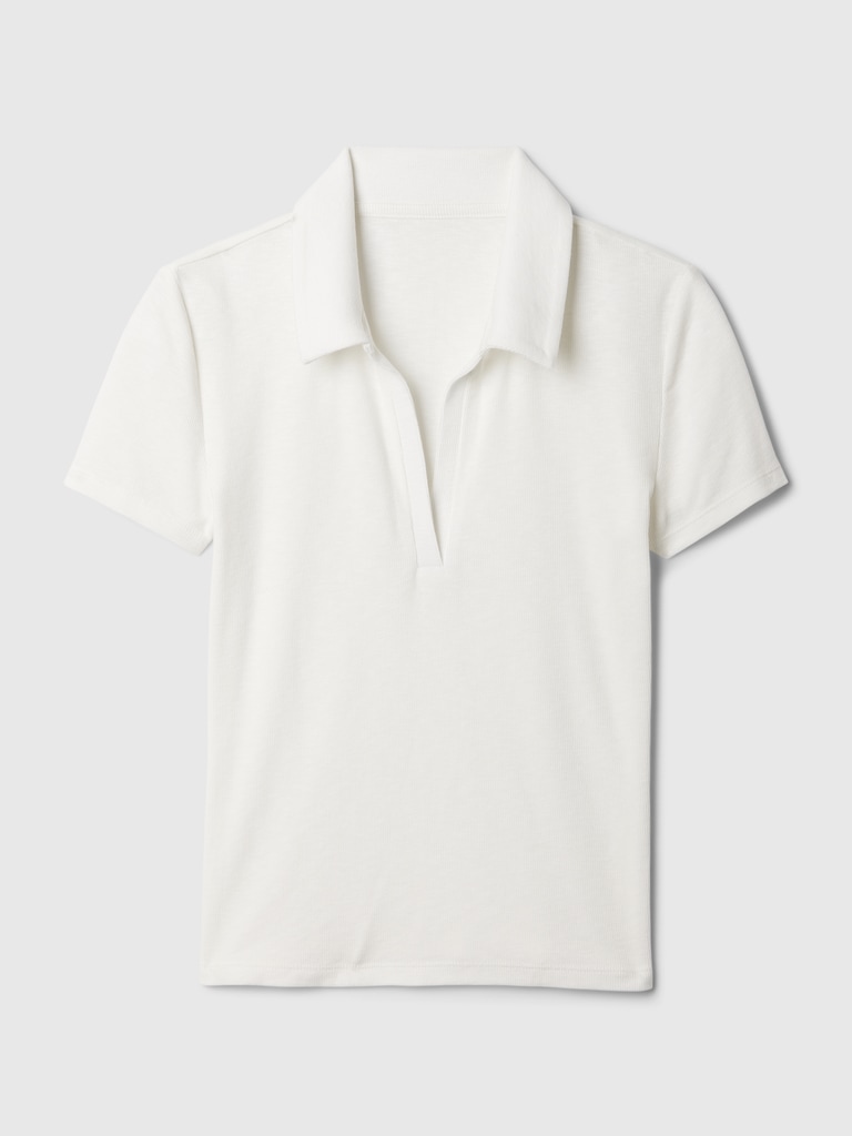 Essential Rib Polo Shirt