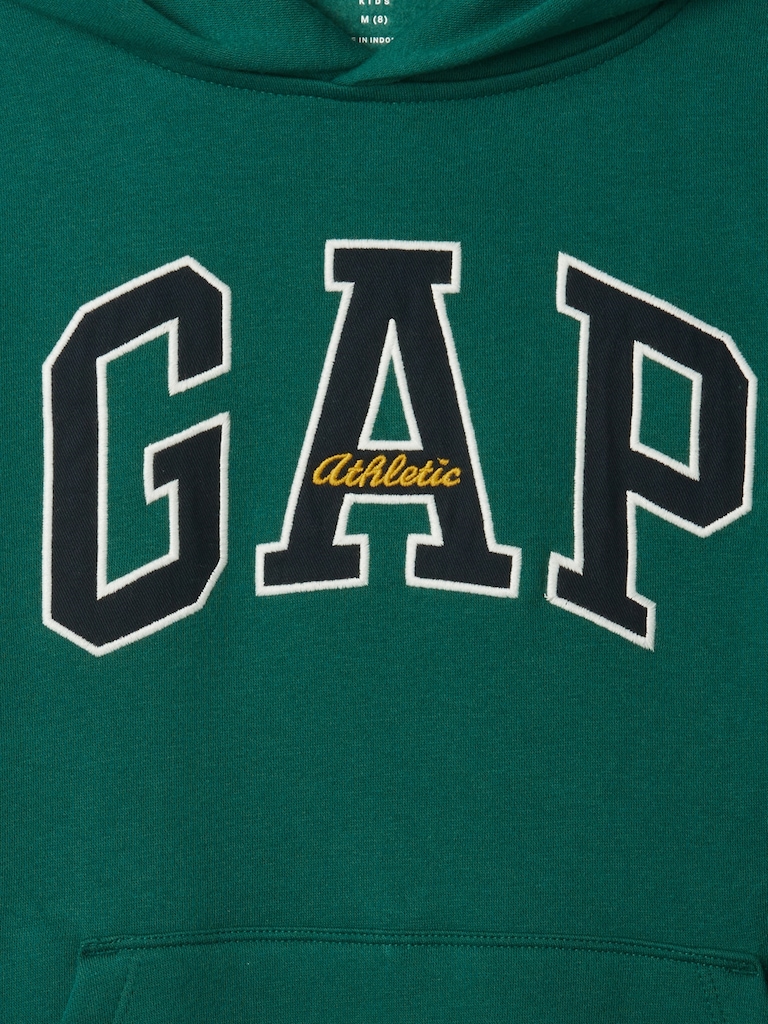 Kids VintageSoft Athletic Logo Hoodie